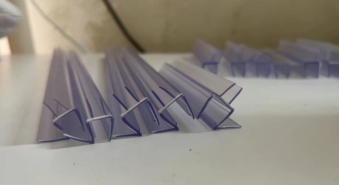 1M Or 70cm Shape Glass Door Sealing Strips Silicone Rubber For Bathroom Screen Window Glass Door Weatherstrip Bath Shower Screen Door Seal Strip