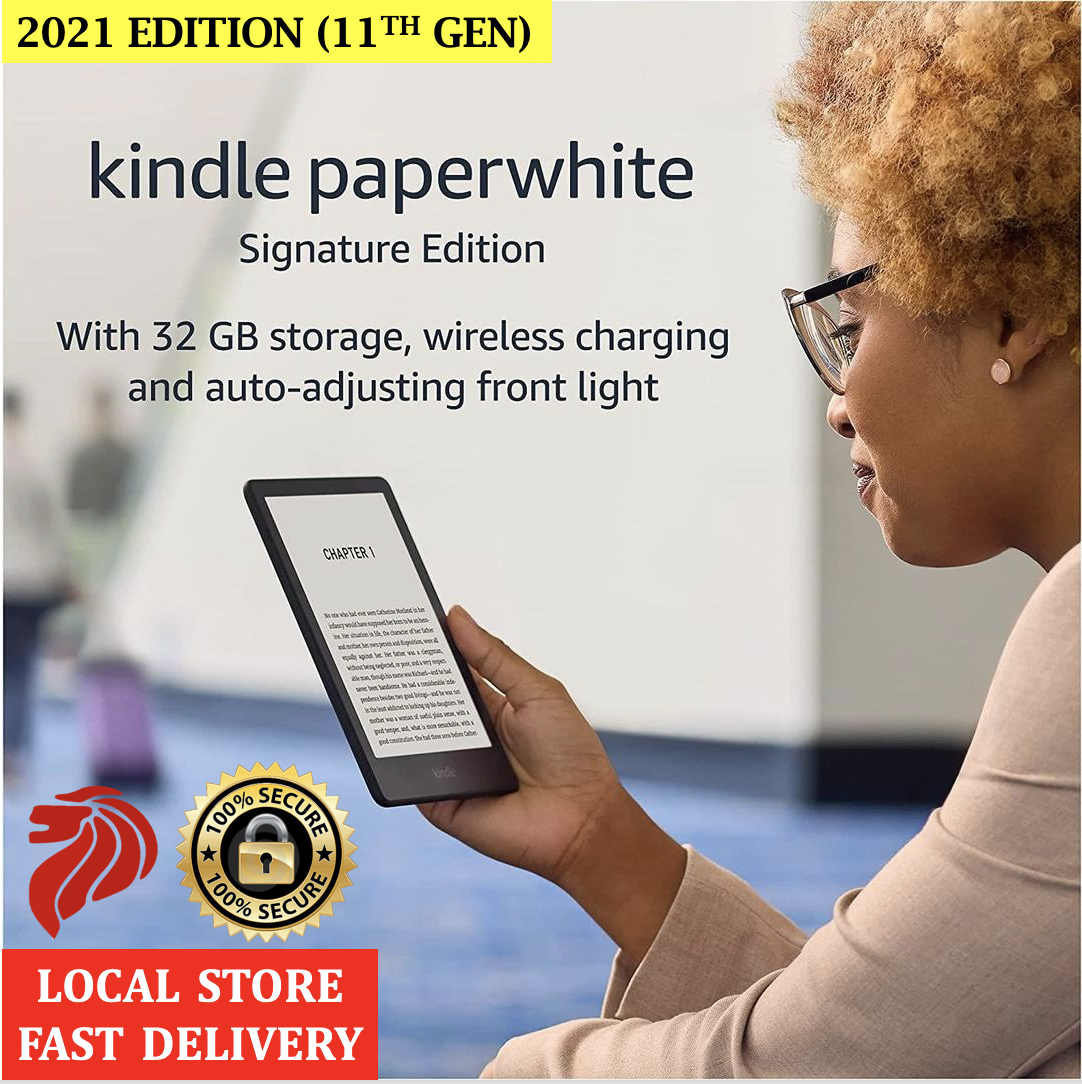 [LATEST] Kindle Paperwhite 5 Signature Edition (11th Gen) 32GB [AD-FREE]