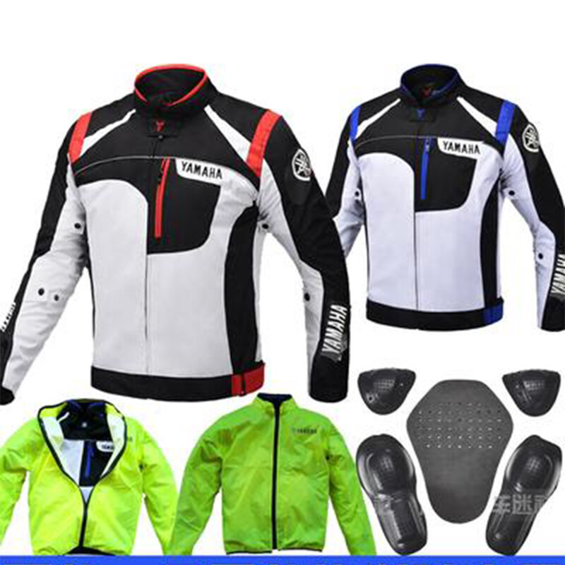 Mens Motorcycle Racing Chaqueta Moto Riding Clothing Jacket Men Jaqueta Motoqueiro Jackets Armor Cross Coat  Motorbike