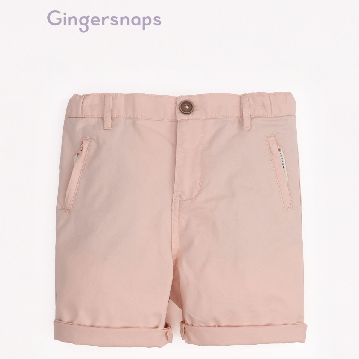 Gingersnaps Boys' Zip-Pocket Bermuda Shorts