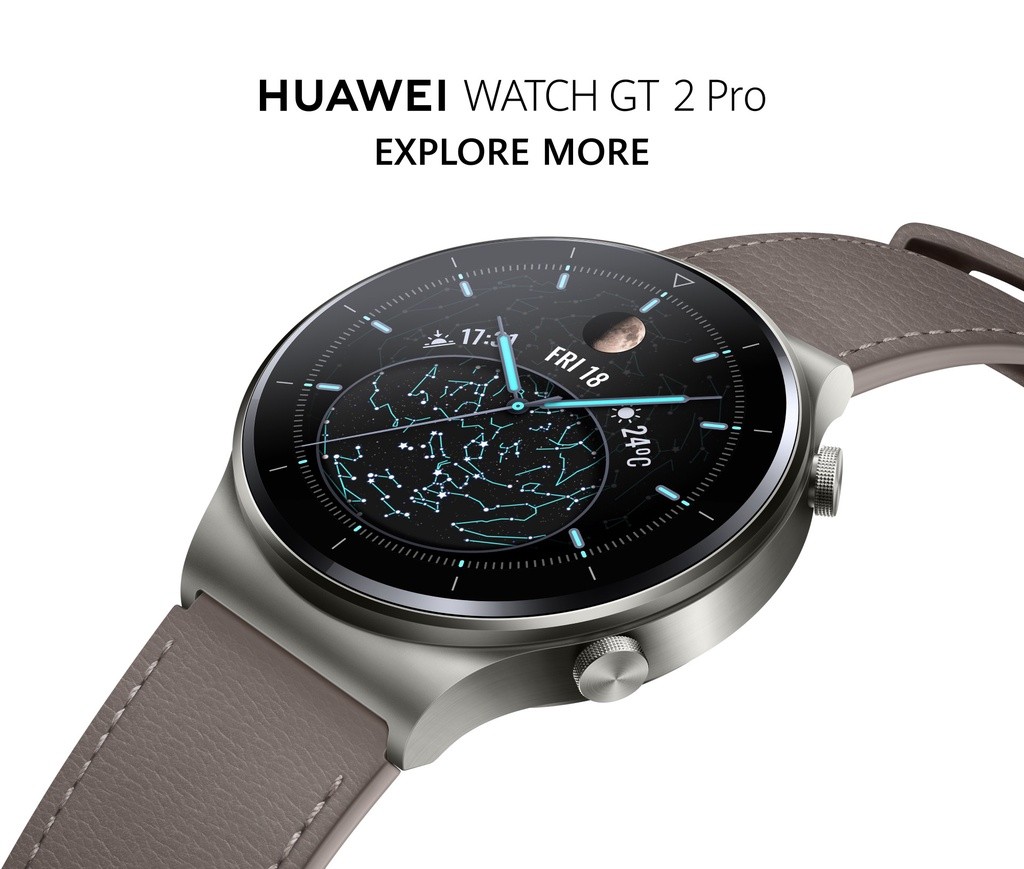 HUAWEI Watch GT 2 Pro Smart Watch | 46mm / Wireless Charging / Amoled Touchscreen / 2 Weeks Battery Life