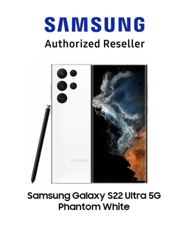 Samsung Galaxy S22 Ultra 5G (256GB) PHANTOM WHITE