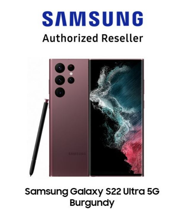 Samsung Galaxy S22 Ultra 5G (256GB) BURGUNDY